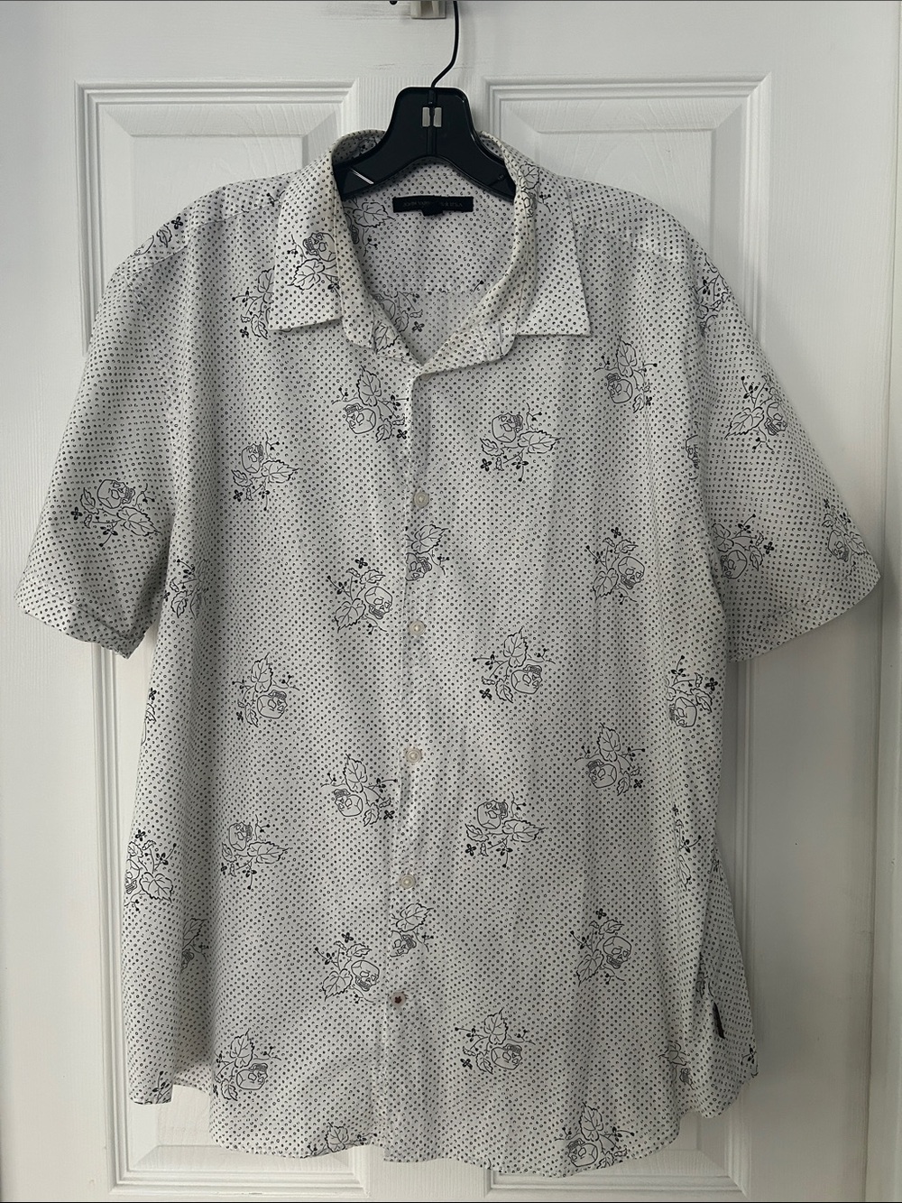 John Varvatos Star USA Short-Sleeve Button-Down Shirt